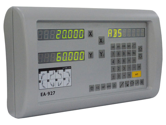 Il LCD di Digital visualizza 2 sistemi di misurazione di Dro di asse per la fresatrice