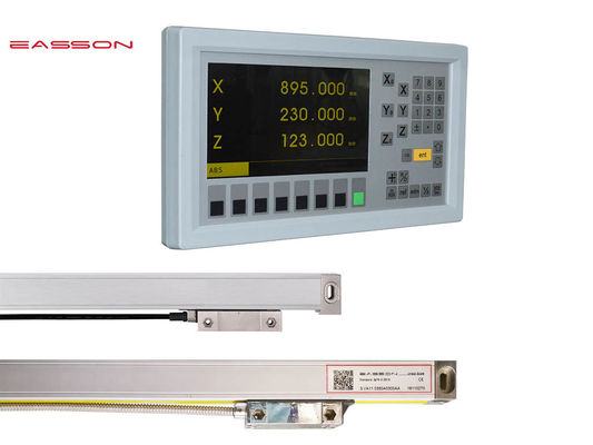 codificatore lineare ottico di CNC di 5um 1um con il sistema di lettura LCD di Digital